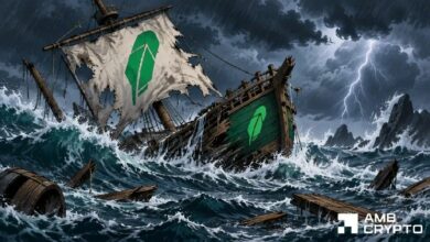 سهم HOOD يتراجع 6% مع اختبار موجة البيع في السوق لارتفاع Robinhood