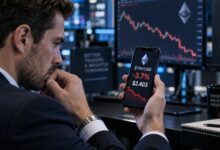 إيثيريوم يهبط نحو 2400 دولار وسط شراء صامت من الحيتان