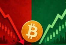 سعر البيتكوين يواجه ضغط بيع بمليون دولار من الحيتان قبل تصويت قانون الوضوح