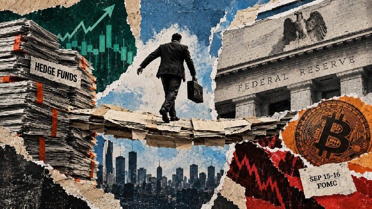 بيانات الفيدرالي تكشف: صناديق التحوط ضخّت 400 مليار دولار قبل اختبار بيتكوين لأسعار الفائدة في سبتمبر