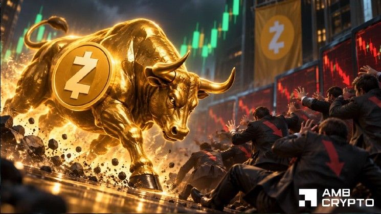 شورت Zcash يسجل 72% مع ثبات سعر ZEC فوق 1,100 دولار – ما التالي؟